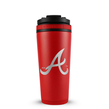 Atlanta Braves 26oz Ice Shaker Cup Officially Licensed