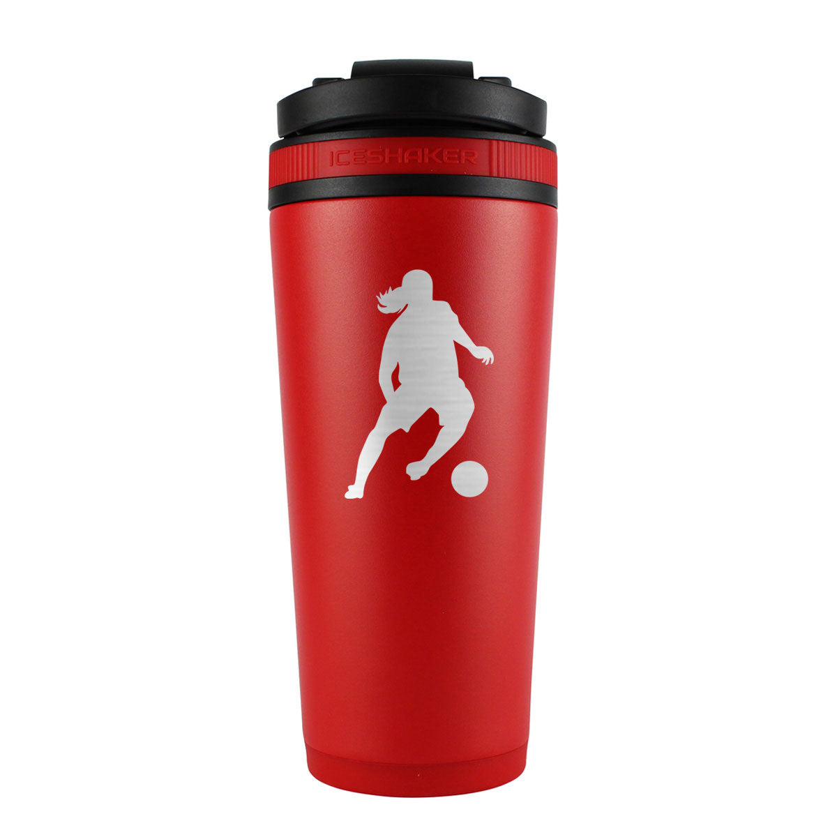 Custom Ronaldinho 26oz Ice Shaker Cup Officially Licensed - Red