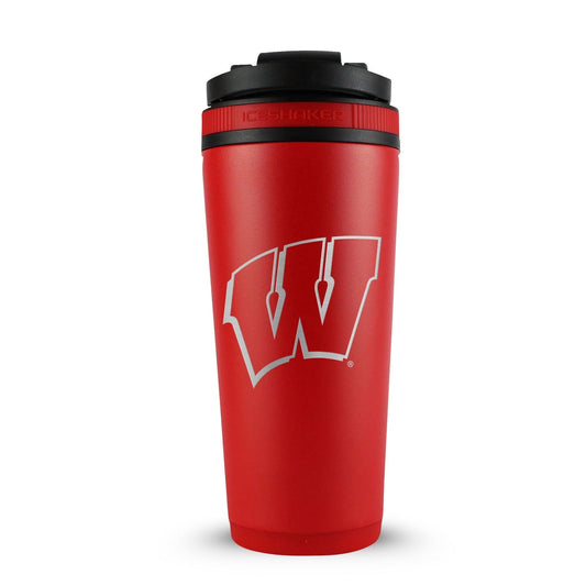 Officially Licensed University of Wisconsin 26oz Ice Shaker Cup Officially Licensed