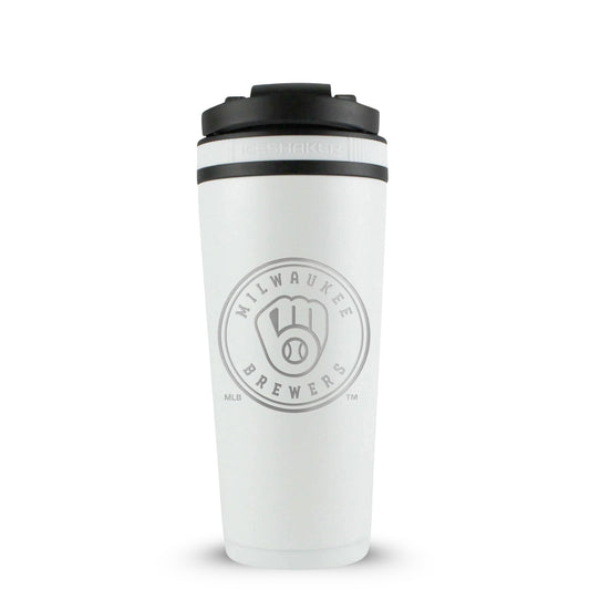 Officially Licensed Milwaukee Brewers 26oz Ice Shaker Cup Officially Licensed