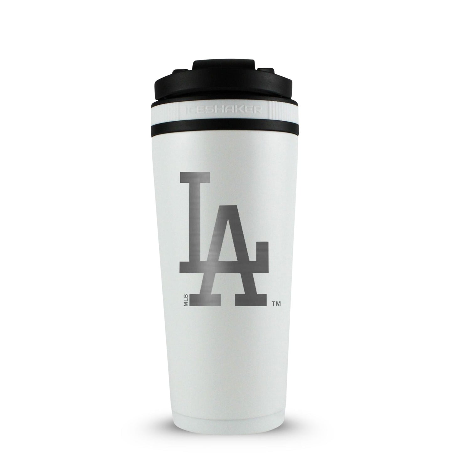 Officially Licensed Los Angeles Dodgers Classic 26oz Ice Shaker Cup Officially Licensed - White