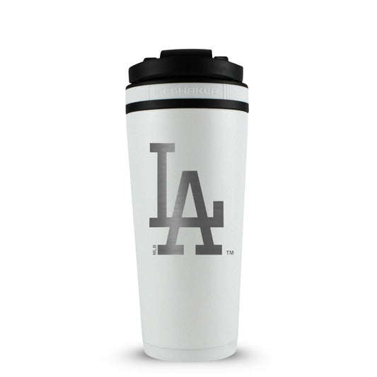 Officially Licensed Los Angeles Dodgers Classic 26oz Ice Shaker Cup Officially Licensed - White