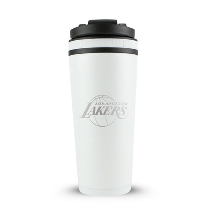 Officially Licensed Los Angeles Lakers 26oz Ice Shaker Cup Officially Licensed - White