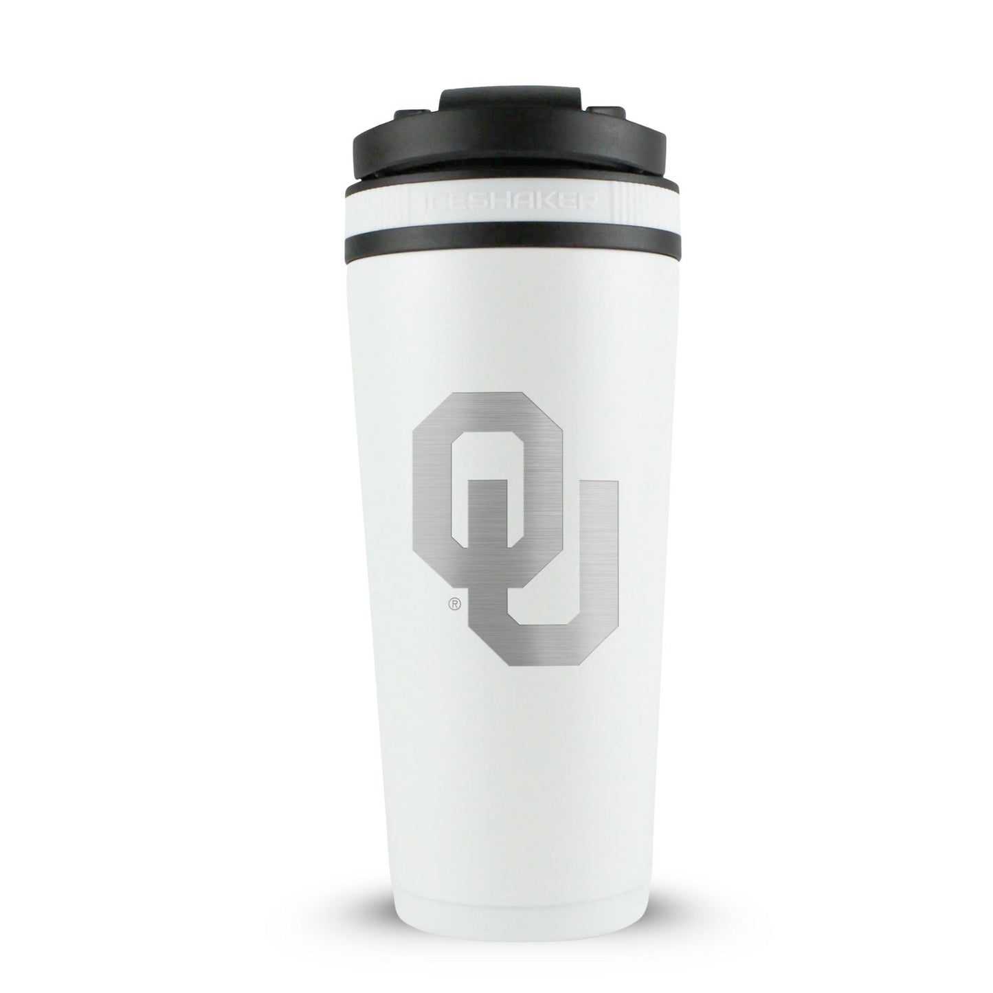 University of Oklahoma 26oz Ice Shaker Cup Officially Licensed