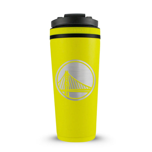Officially Licensed Golden State Warriors 26oz Ice Shaker Cup Officially Licensed - Yellow