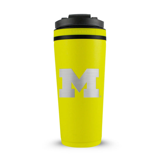 Officially Licensed University of Michigan 26oz Ice Shaker Cup Officially Licensed - Yellow