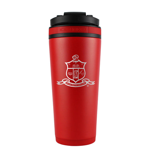 Kappa Alpha Psi Coat of Arms Custom 26oz Ice Shaker Cup Officially Licensed