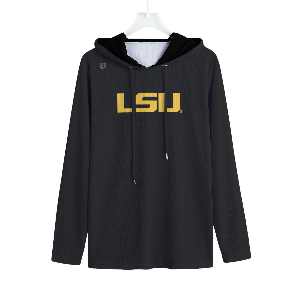 LSU Lightweight Sweatshirt Hoodie Black
