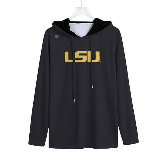 LSU Lightweight Sweatshirt Hoodie Black