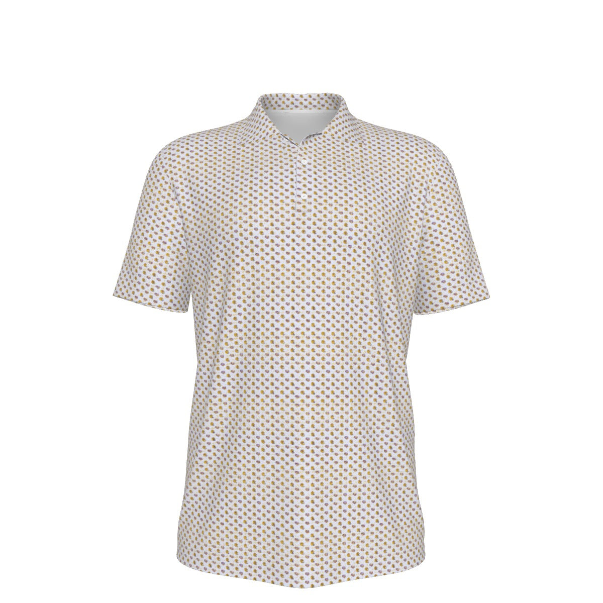 LSU Football Symbols Polo - White