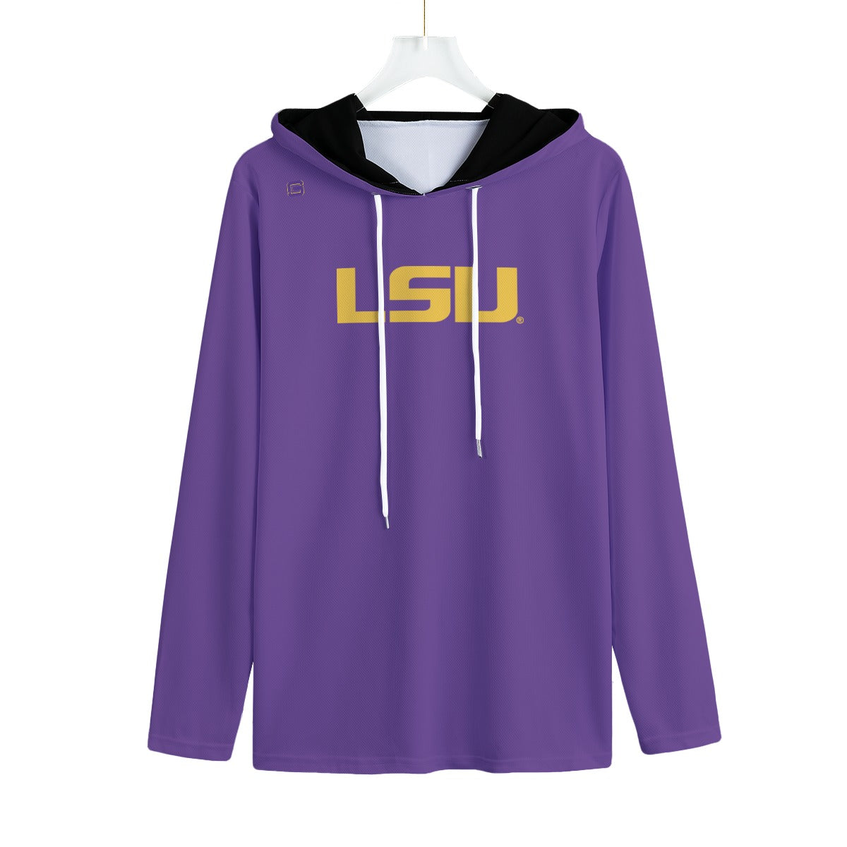 LSU Lightweight Sweatshirt Hoodie Purple