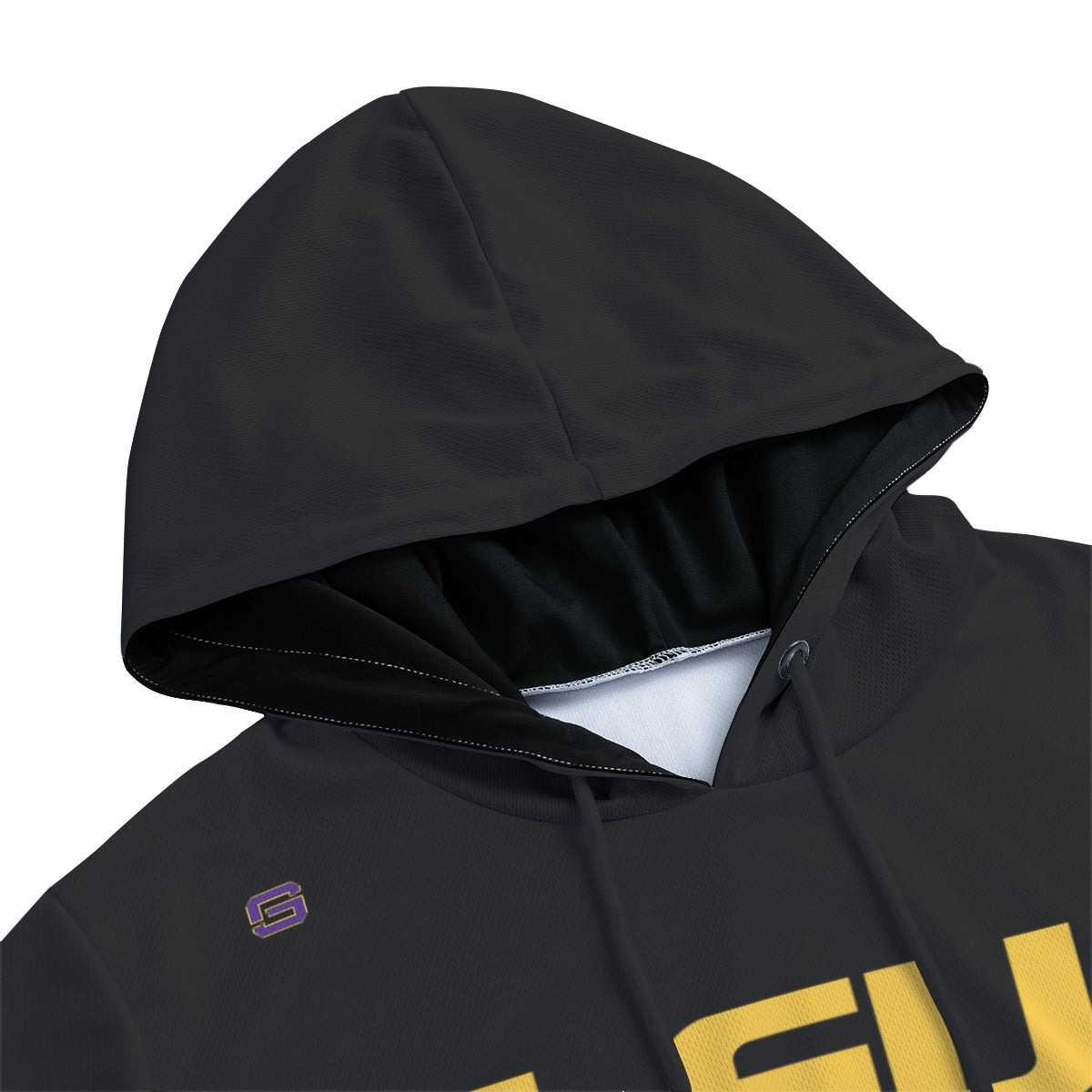 LSU Lightweight Sweatshirt Hoodie Black