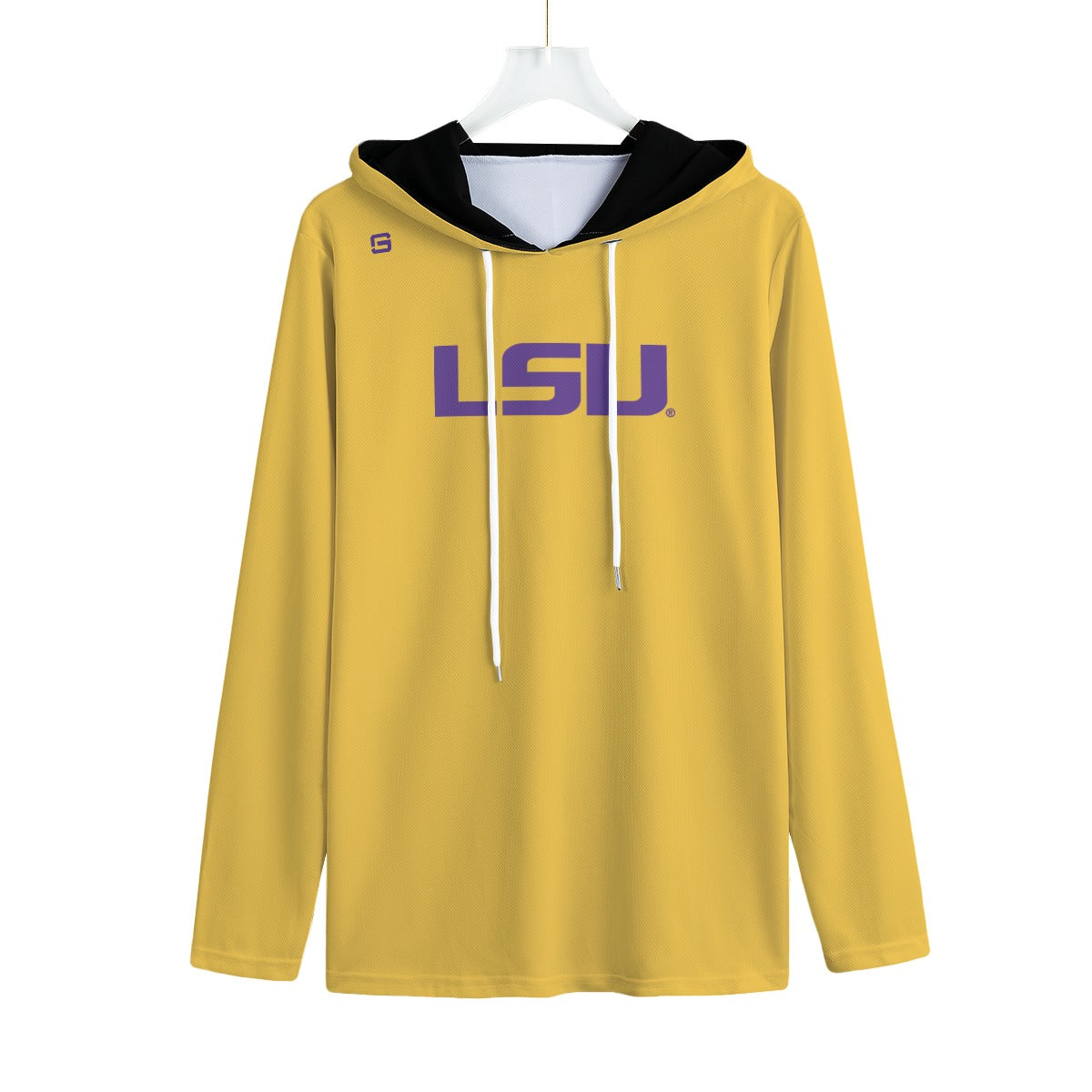 LSU Lightweight Sweatshirt Hoodie Gold