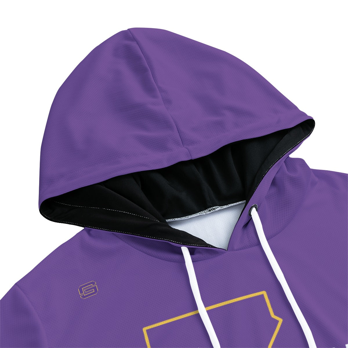 LSU Football Louisianimals Sweatshirt Lightweight Hoodie Purple