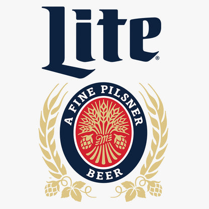 Miller Lite Beer Long Sleeve Shirt White
