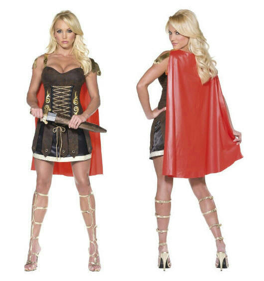 Smiffys Women's Fever Sexy Gladiator Adult Ladies Costume Size Small 6-8