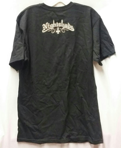 Nightshade Black Series Beautiful Horror Watching, Waiting T-Shirt Sz XL