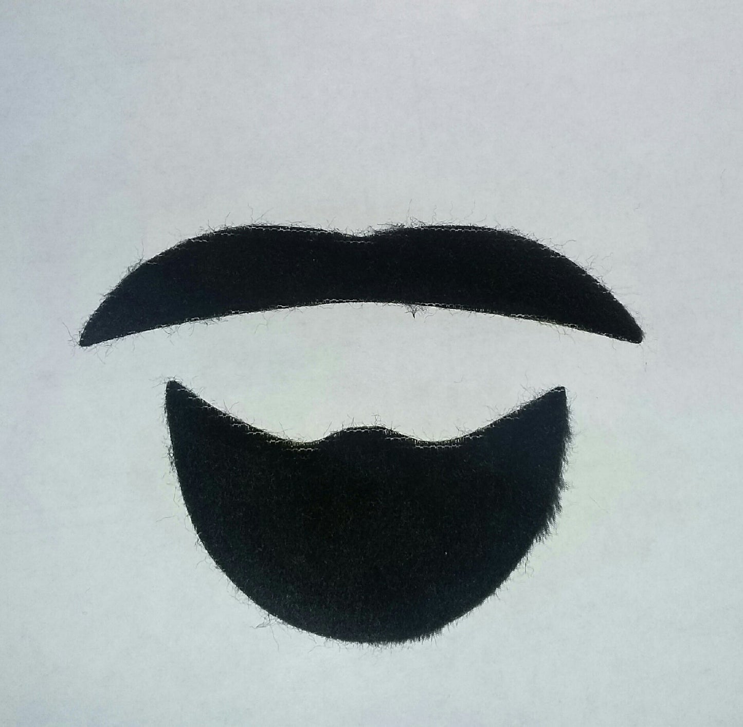 Black Sheik Mustache Facial Hair Disguise