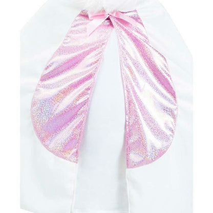 Fun World Girl's Pink and White Li'l Unicorn Cape Toddler Costume Fits up to 3T