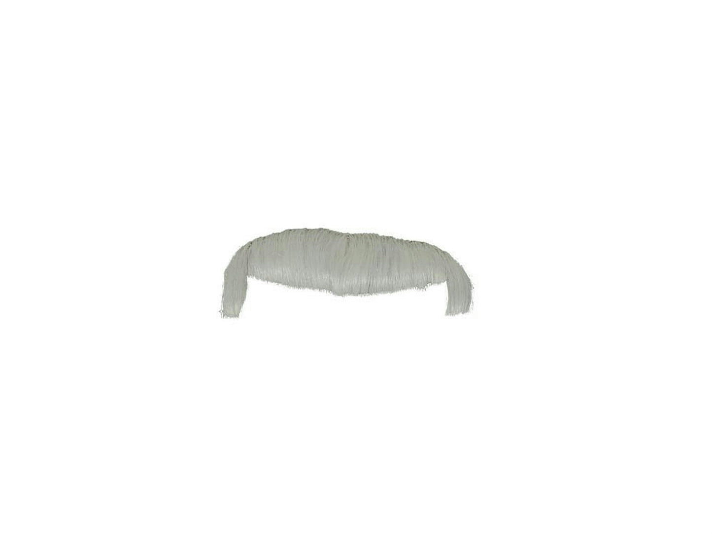 Peter Alan Self Adhesive White Human Hair Moustache Costume Accessory