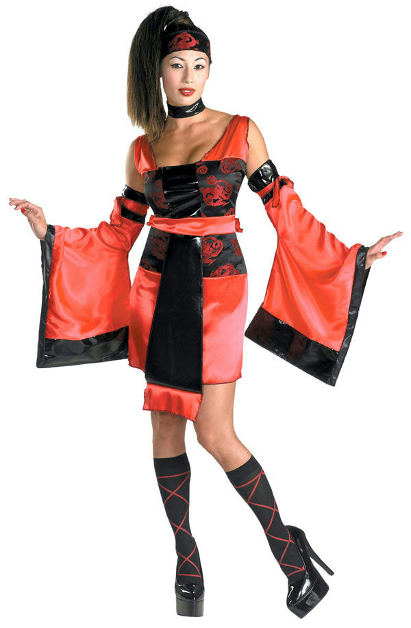 Disguise Women's Worldscape Sexy Samurai Adult Costume Size Small 6-8