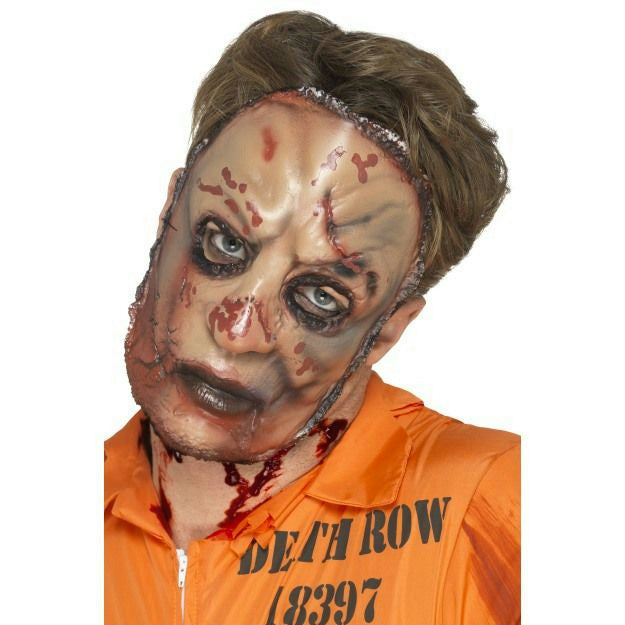 Smiffy's Zombie Horror Flesh Face Adult Costume Mask