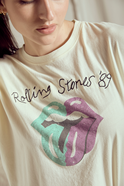 Rolling Stones One Hit Top Womens T Shirt White