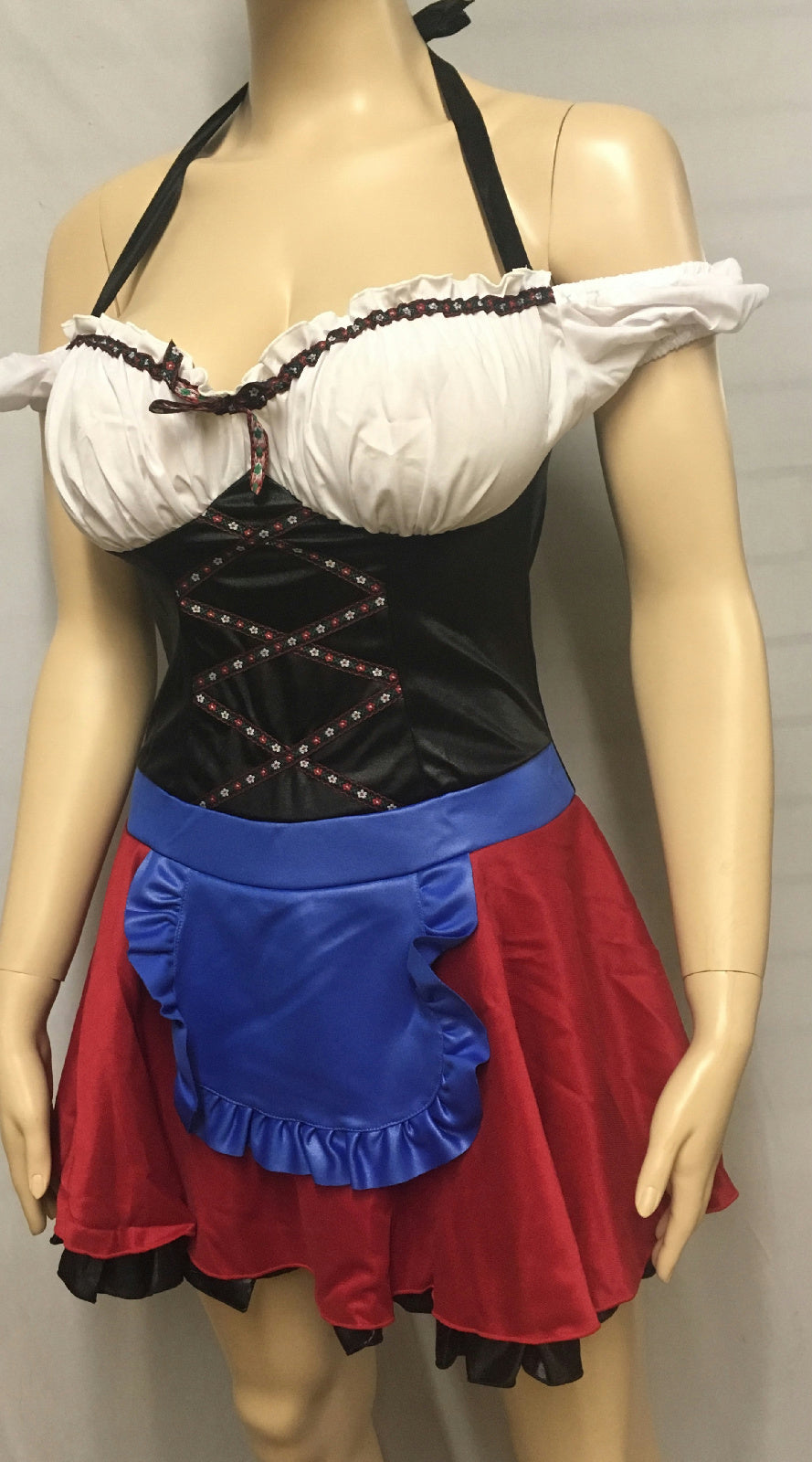Sexy Alpenhof German Beer Maiden Fraulein Girl Women's Adult Costume Size S/M