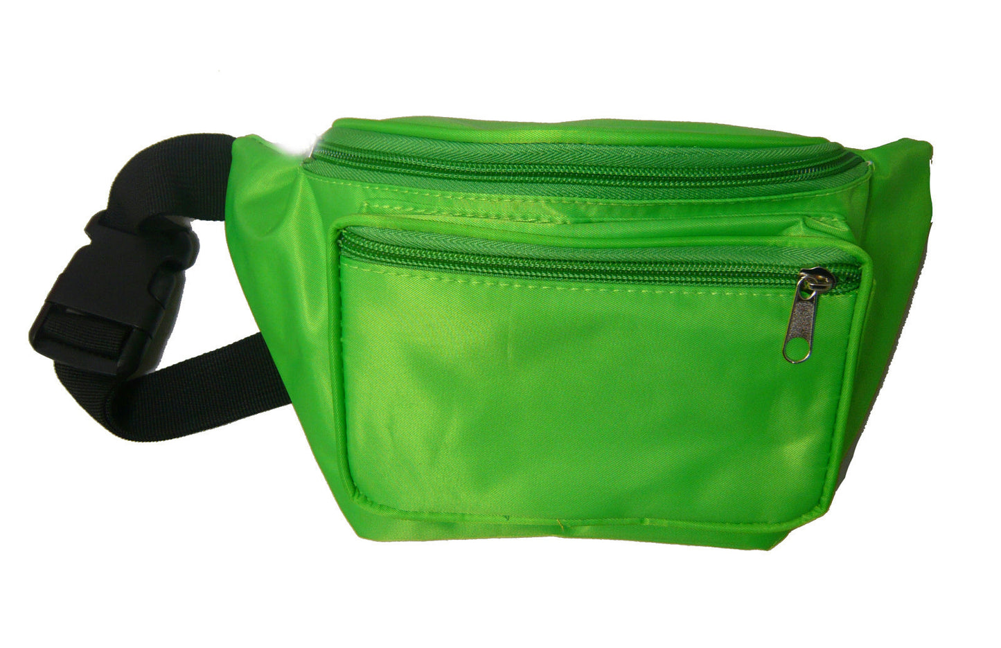 Neon Green 80's Fanny Pack Waist Carrier Costume Accessory