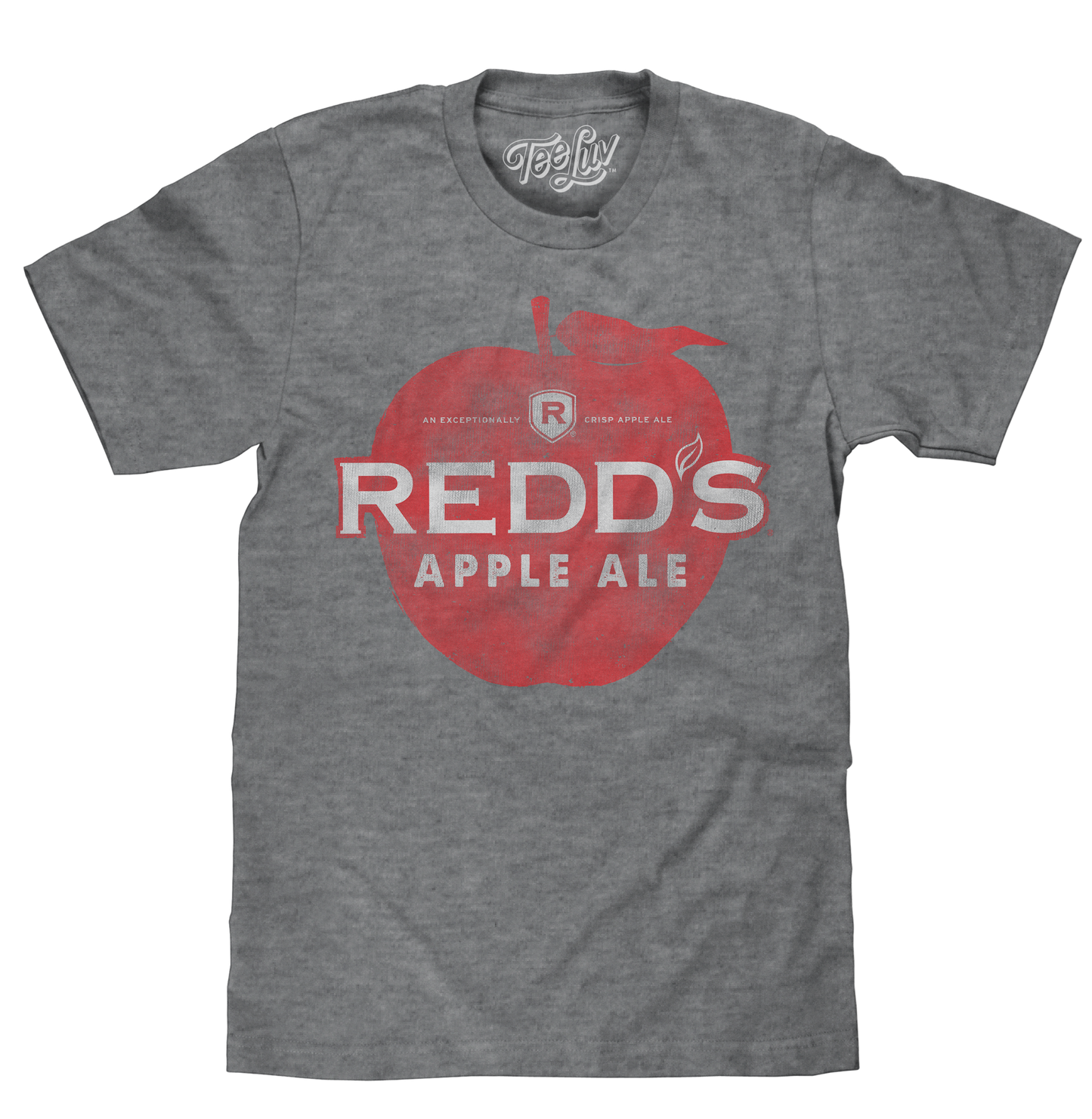 Redd's Apple Ale Logo Mens T Shirt Gray