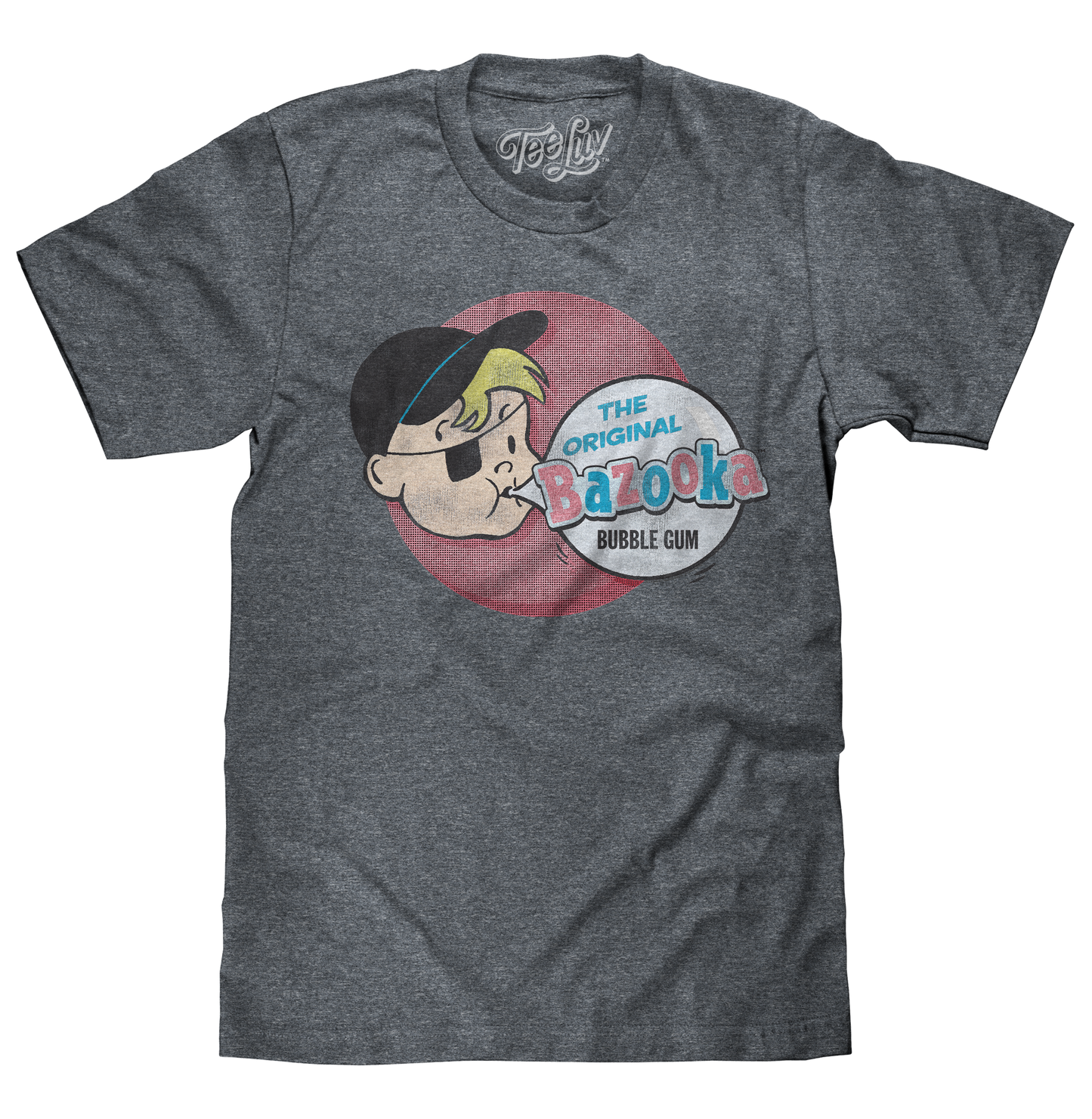 Bazooka Joe Mens T Shirt Gray