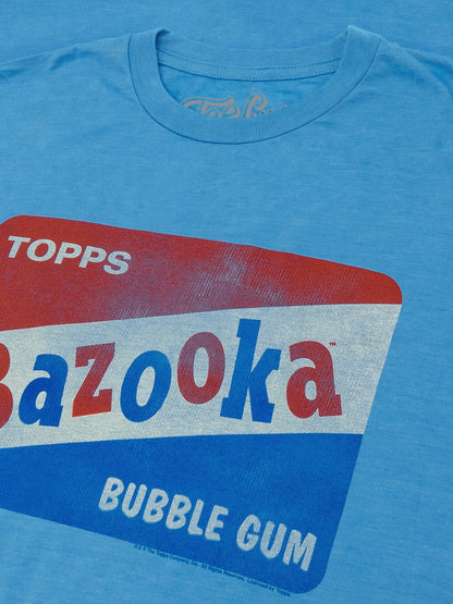 Bazooka Bubble Gum Mens T Shirt Blue