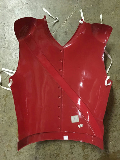 Cesar Plastic Toy Soldier Chest Piece Christmas Costume Accessory