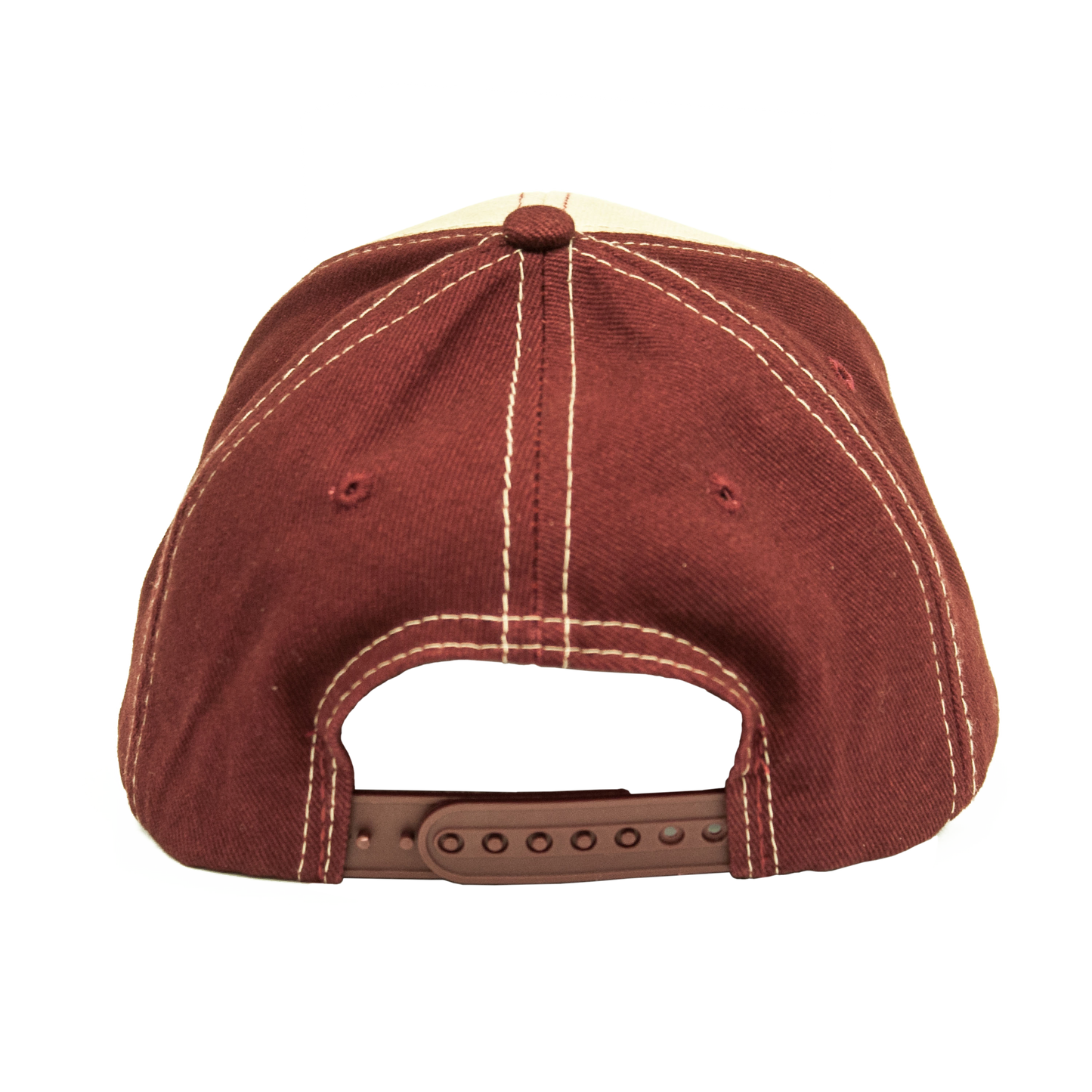 Dr Pepper Oval Logo Adjustable Hat Tan and Red