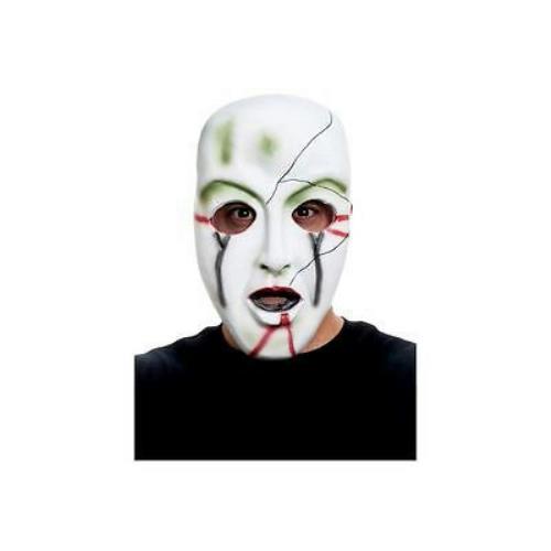 Morbid Industries Oversized Cracked Ghost Face Mask
