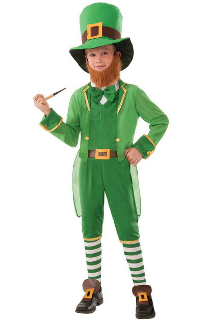 Little Irish Leprechaun St. Patricks Day Child Costume Large