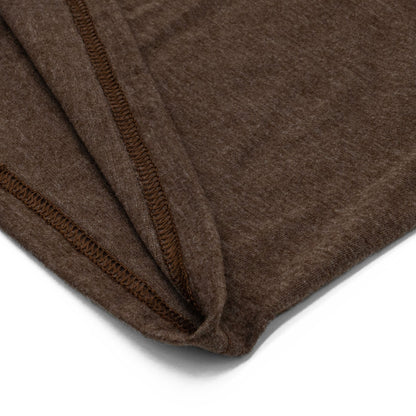 A&W Faded Logo Mens T Shirt Brown