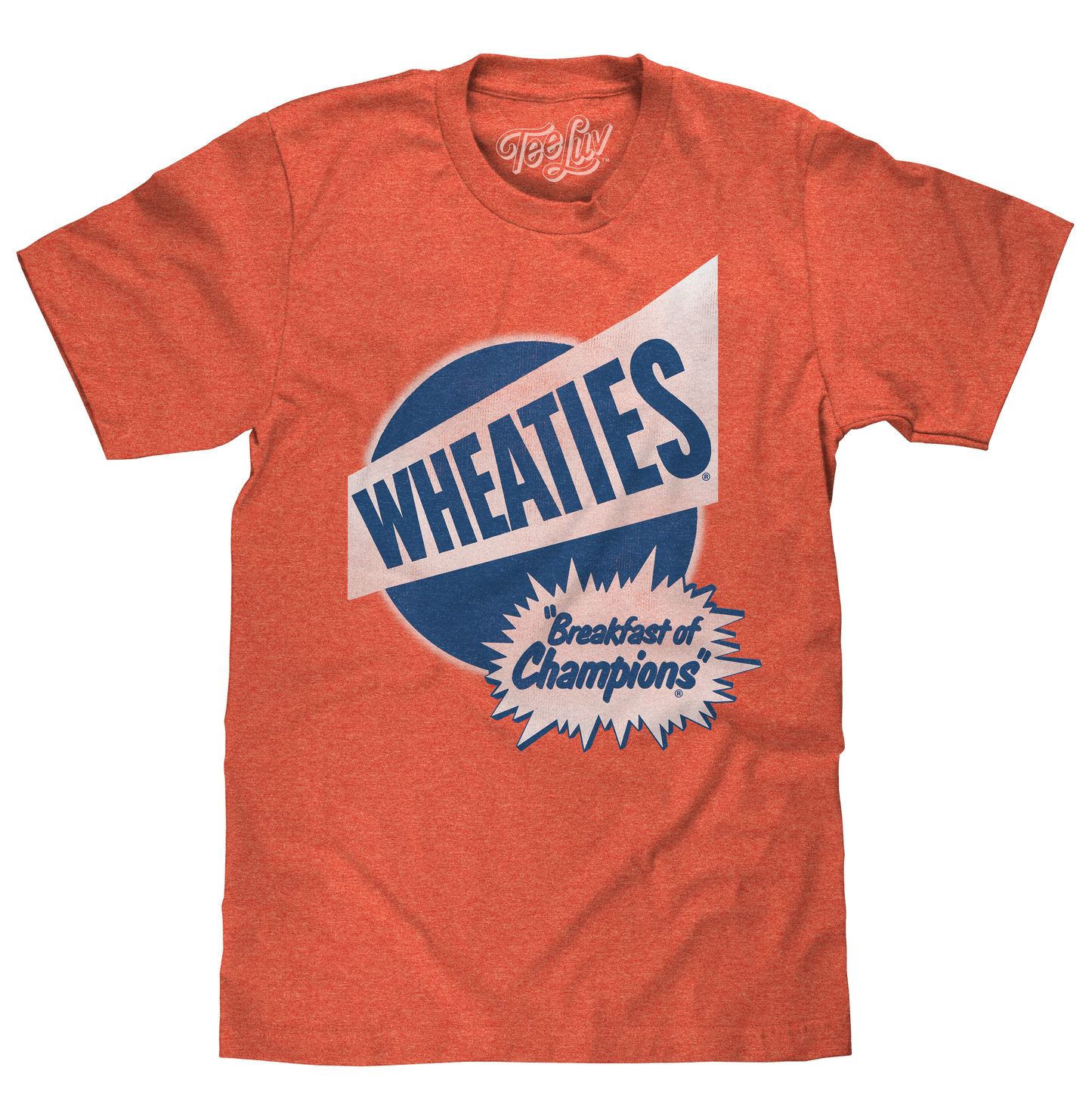 Wheaties Breakfast of Champions Mens T Shirt Orange