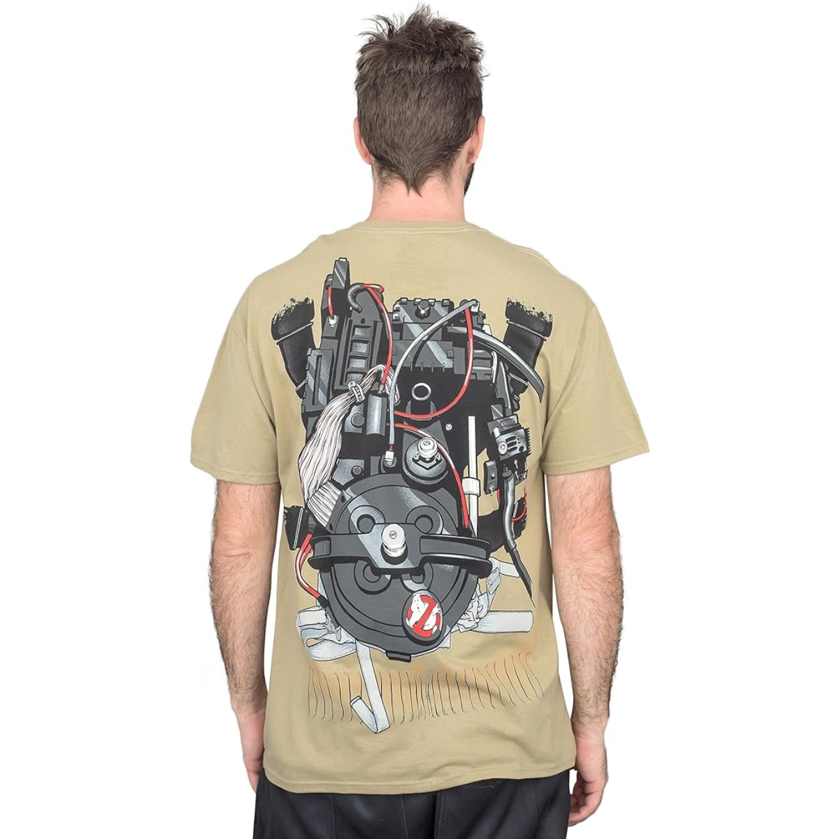 Ghostbuster Short Sleeve Costume T Shirt with Back Print
