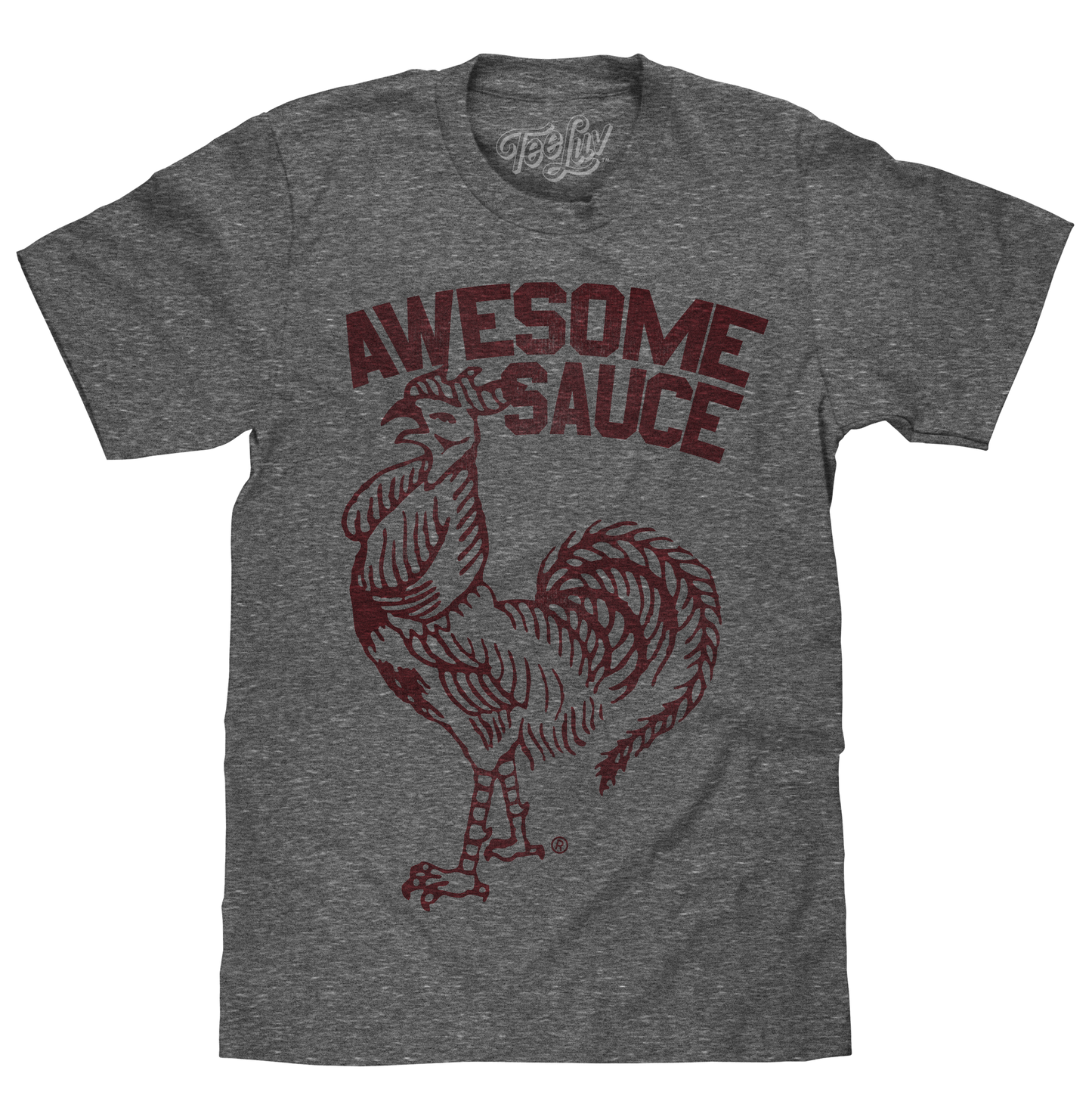 Sriracha Awesome Sauce Mens T Shirt Gray