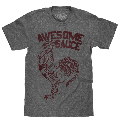 Sriracha Awesome Sauce Mens T Shirt Gray