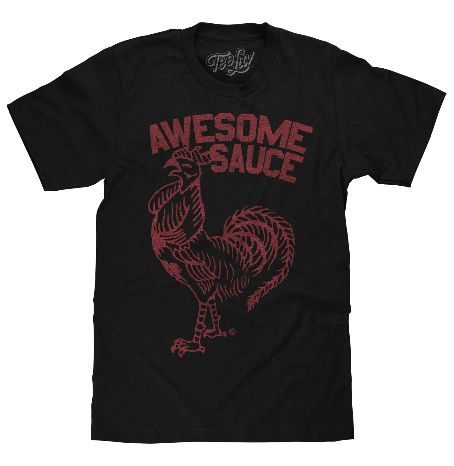 Sriracha Awesome Sauce Mens T Shirt Black