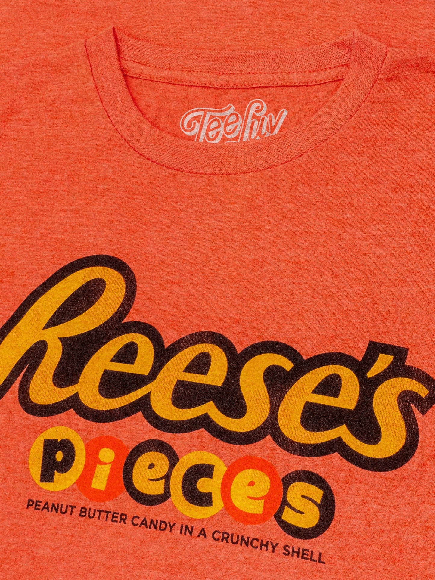 Reese's Pieces Mens T Shirt Orange