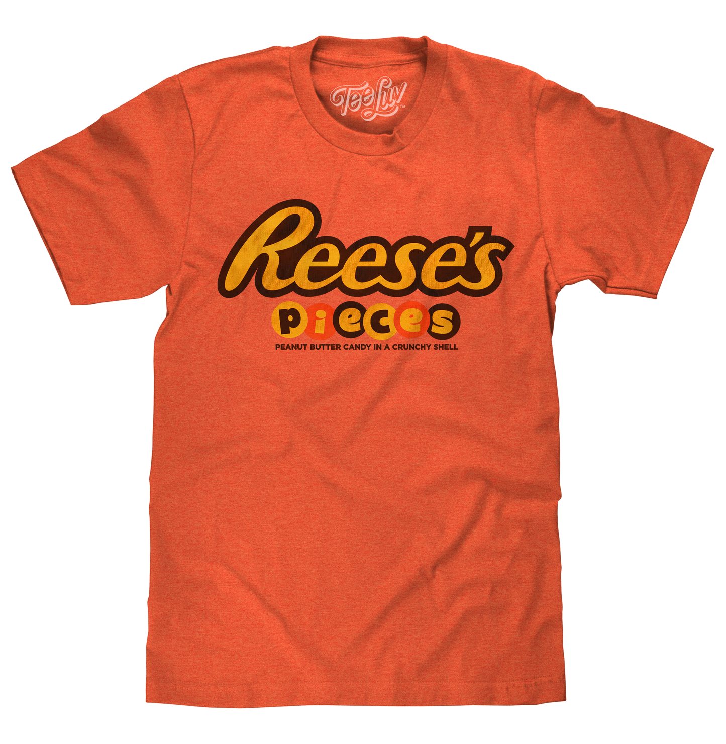 Reese's Pieces Mens T Shirt Orange