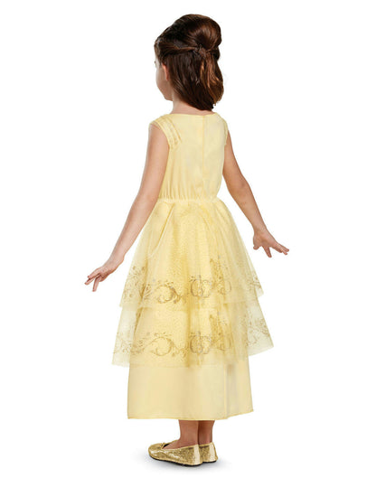 Disney Beauty and the Beast Belle Ball Gown Classic Child Costume Size 3T-4T