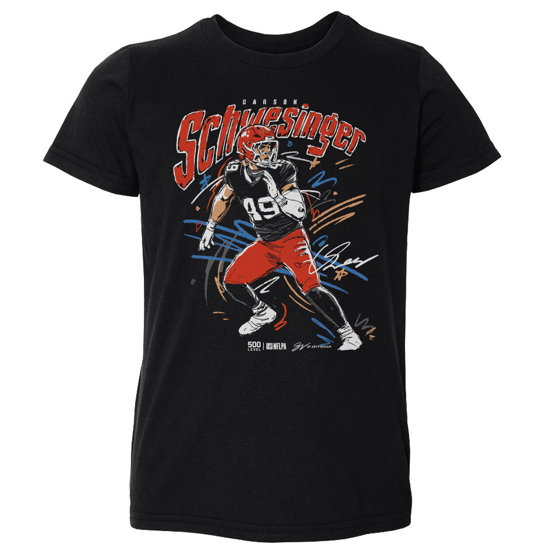 Carson Schwesinger Cleveland Scribble WHT