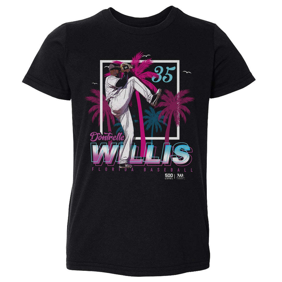 Dontrelle Willis Florida Palm Trees WHT