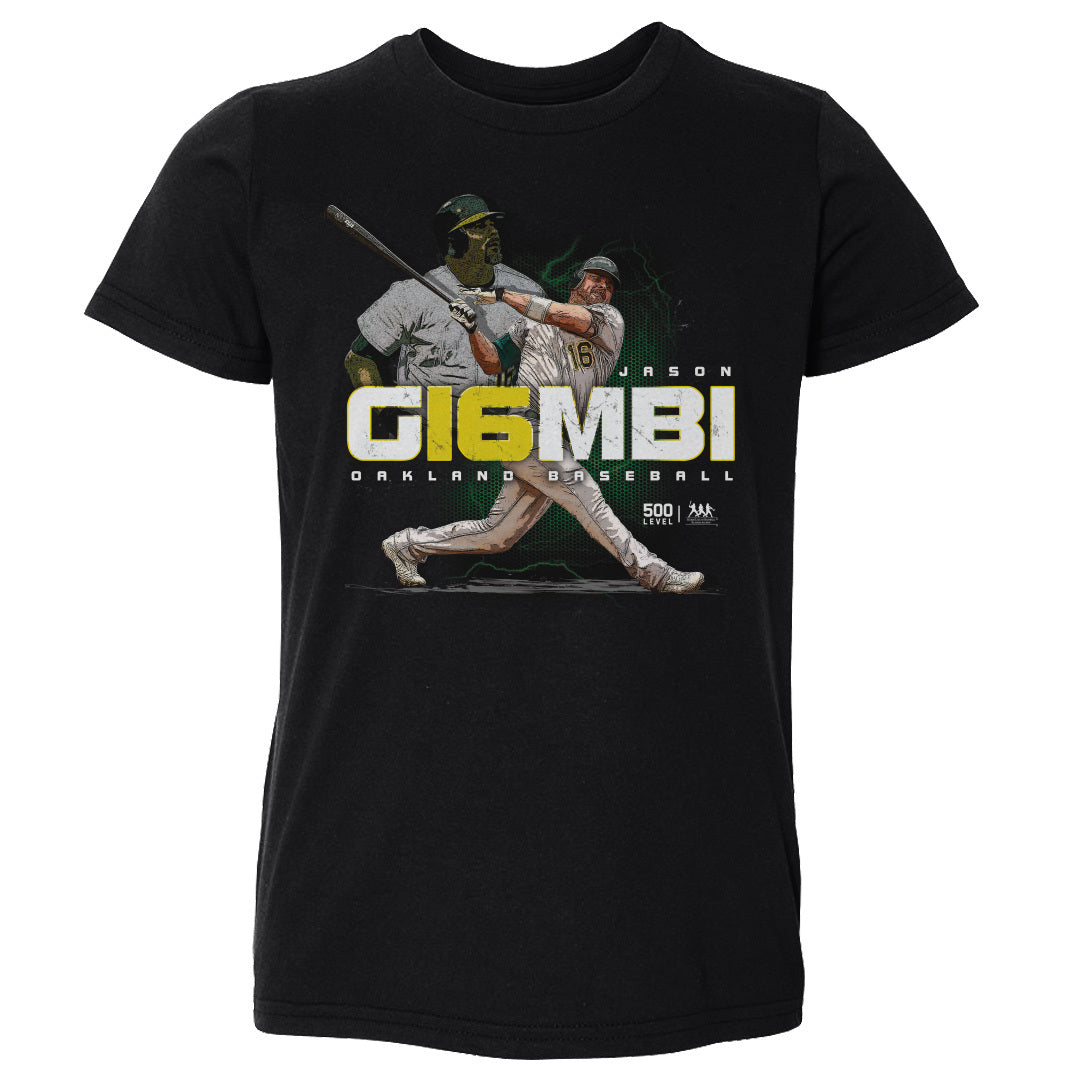 Jason Giambi Oakland Player Number WHT