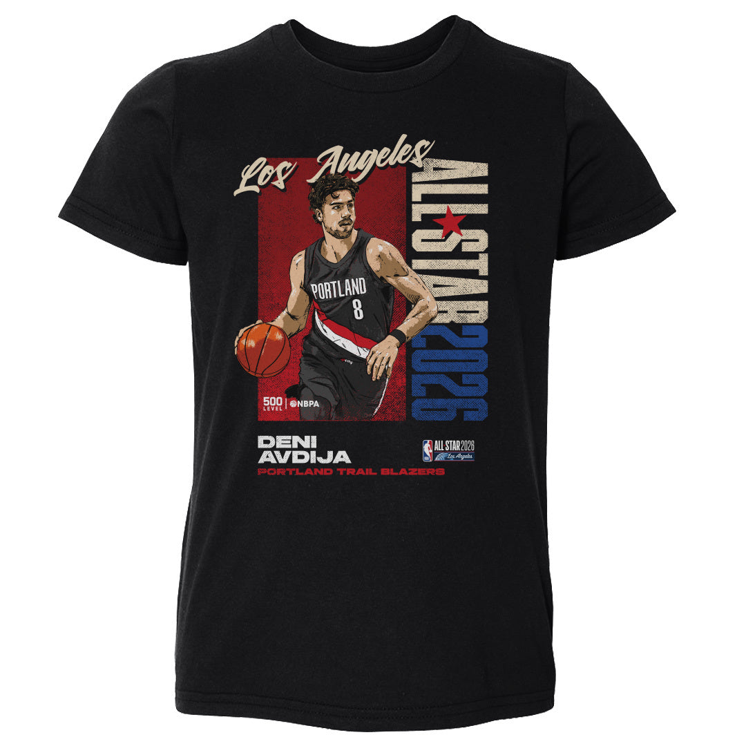 Deni Avdija Portland Trail Blazers 2026 NBA All-Star Vertical WHT