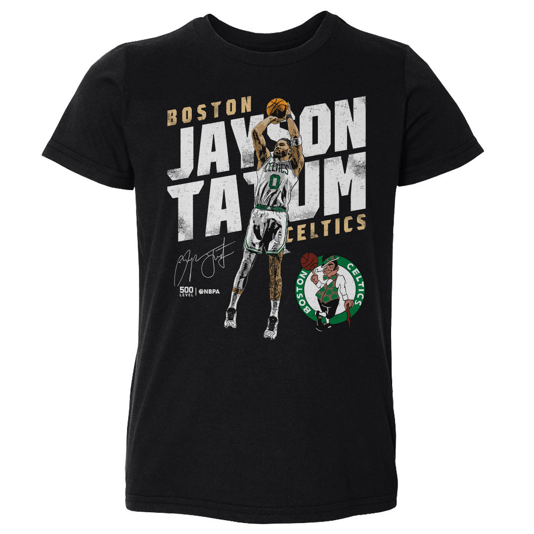 Jayson Tatum Boston Celtics Slant WHT